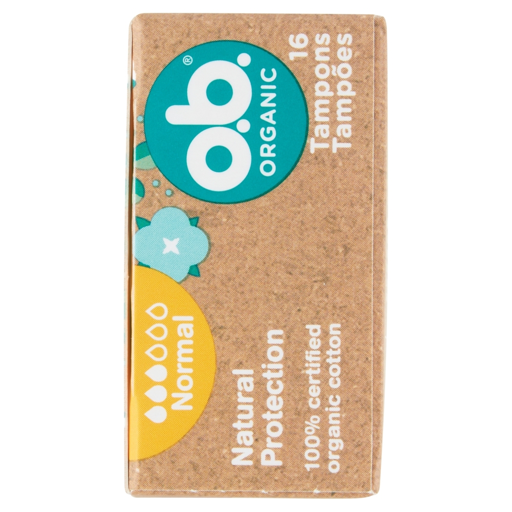 o.b. Organic Normal Tampons 16 pz